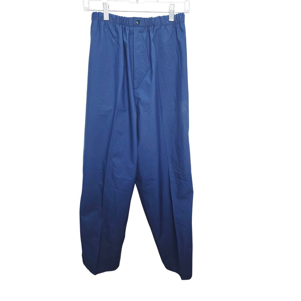 Forester's Gore-Tex Vintage Rain Pants Large Navy Waterproof USA Made